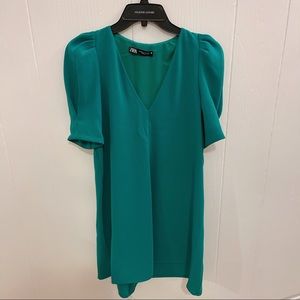 Zara Green Dress